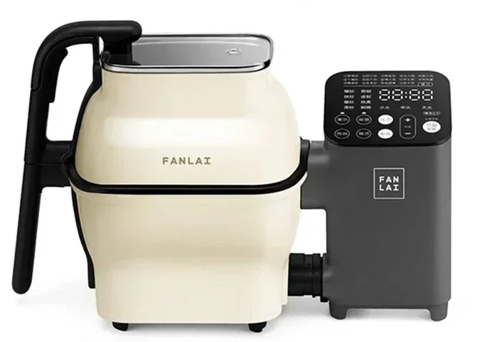 Robô de Frigideira Totalmente Inteligente, Máquina Automática de Arroz, Arroz Frito, Doméstico, Multi-Funcional, Panela