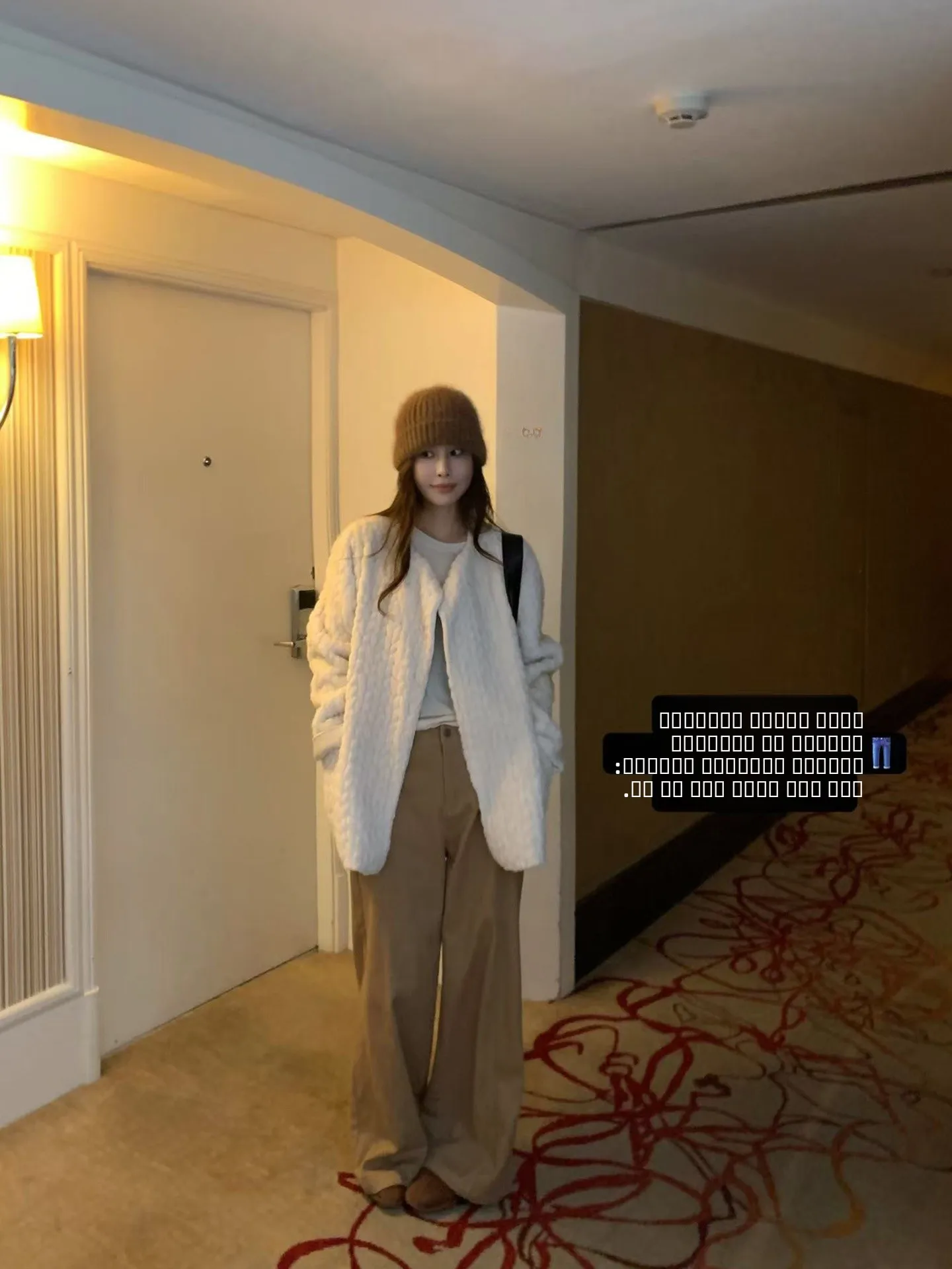 

Winter Vintage Sle Fur Coat Alternative Two Colors Women's Loose Fit Long Sve Faionable Outerwear by Chinese Brand