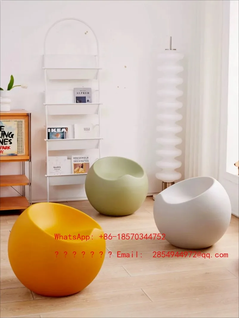 Creative Decorative Seating, Resting Area, Irregular Ball, Leisure Chair