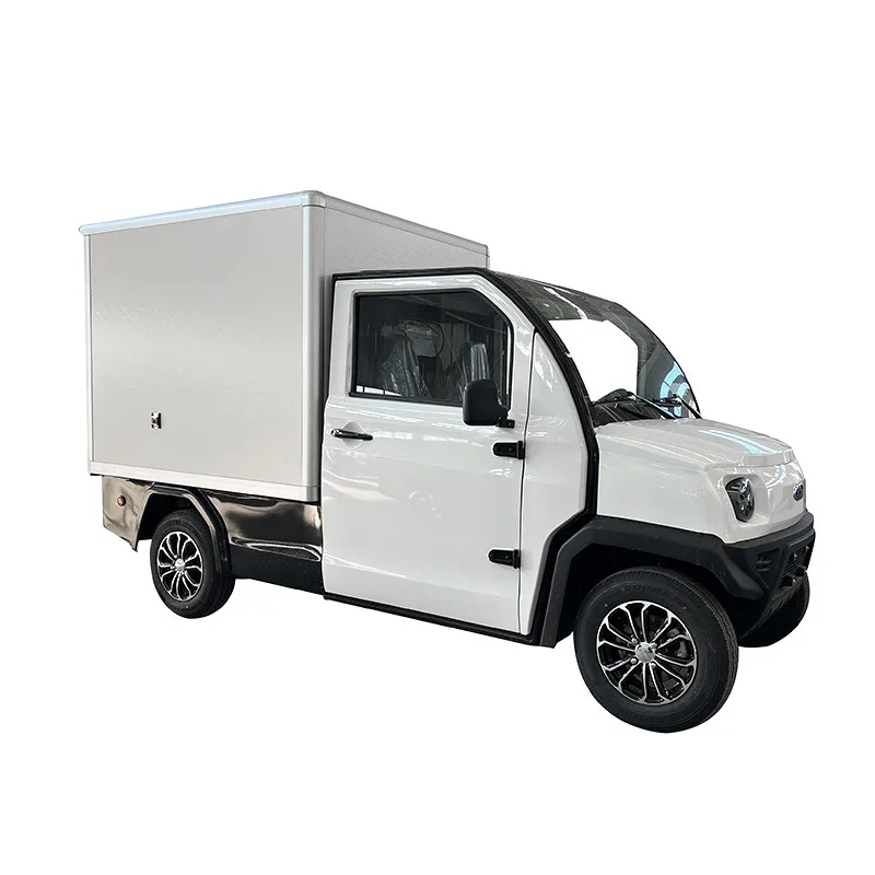 New energy electric four-wheel pickup truck for sale in the city, van battery car, cargo pulling, electric vehicle lithium