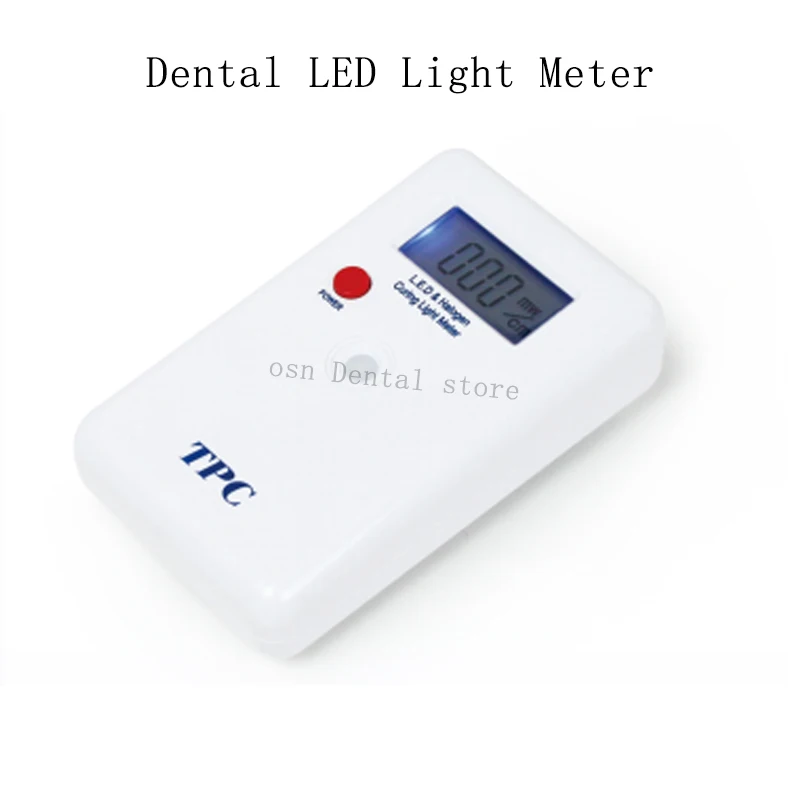 Dental LED Light Meter Curing Light Meter Tester Radiometer Digital Display Testing Unit for Dental Curing Lights Radiometer