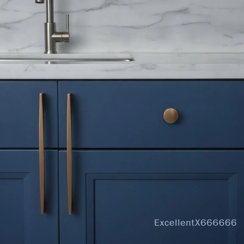 Zinc Alloy Cabinet Handles Screws Included Non-slip Furniture Hardware for Living Room Cupboard Wardrobe Pulls