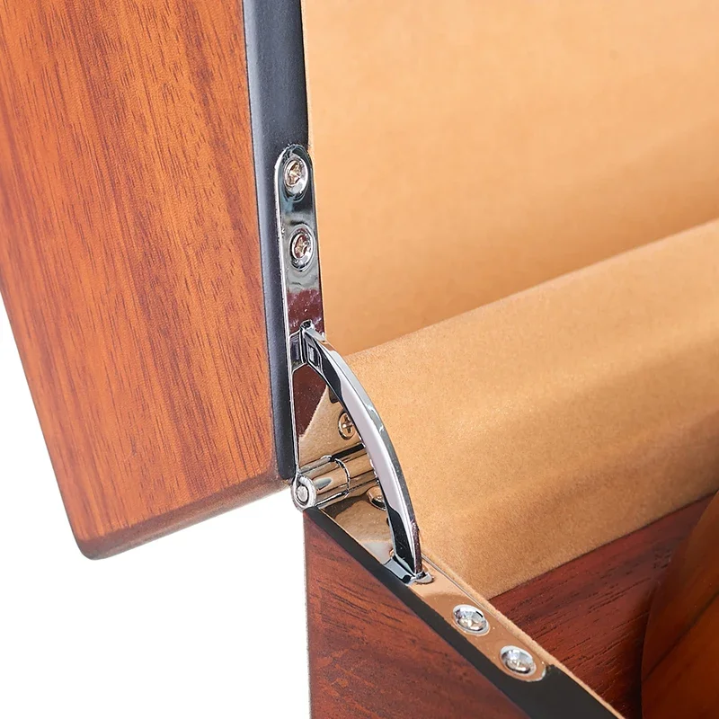For Watch Watch Winder Automatic watchs Wood Display Box 4+9 Storages Japanese Motor Brown Velvet Lock Box Customizable Logo OEM