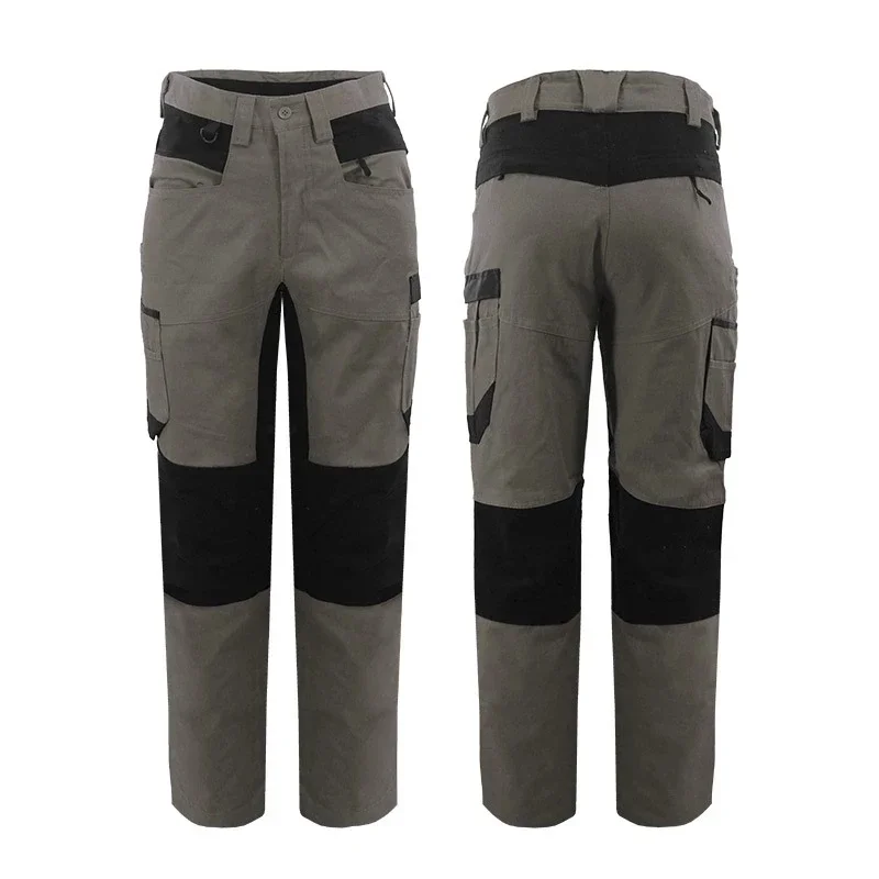 Hochwertige lässige Cargohose für Herren, verschleißfeste Lange Arbeits-Cargo-Hose mit Taschen, verdickte Hose, viele Taschen