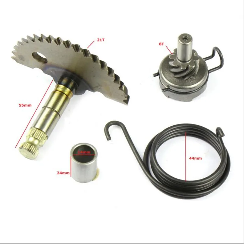 Motorcycle Starter Kit for KYMCO GY6 50 60 80cc Engine Hammer Start Shaft Return Spring