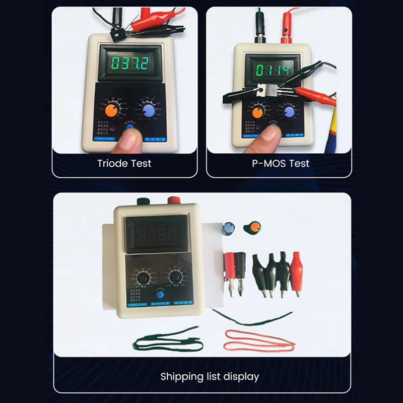 Igbt Voltage Transistor Tester Diode Mos Transistor Led Withstand Voltage Transistor Withstand Voltage Dc 50-3700V C M-A75P