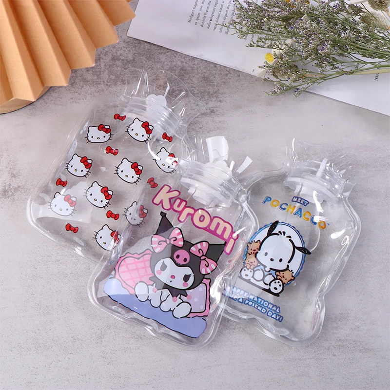 Kawaii Cartoon Hand Warmer, Olá Kittys, Kuromis Pochacco, Bonito, Carry-on, Cheio De Água, Saco De Água Quente, Coração Da Menina, Y2k, Mantenha Quente