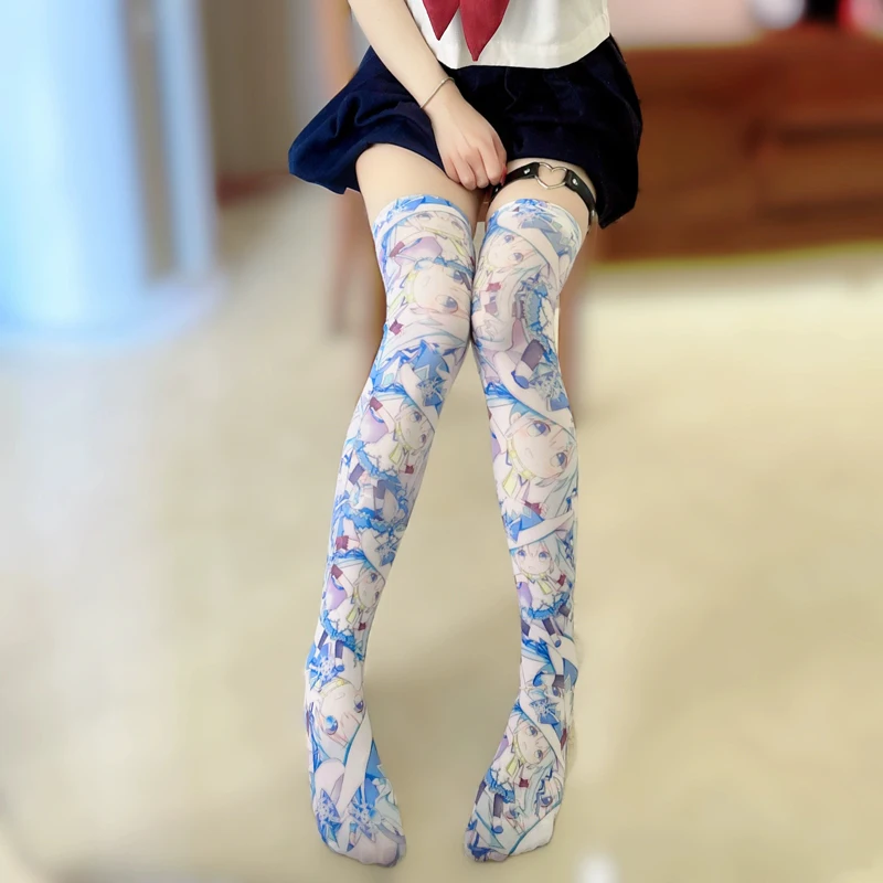 Japanse Kawaii Harajuku Kousen Vrouwen Leuke Mid-Kalf Kousen Over de Knie Sokken Anime Cosplay voor Meisje Zoete Fluwelen Lange Sokken