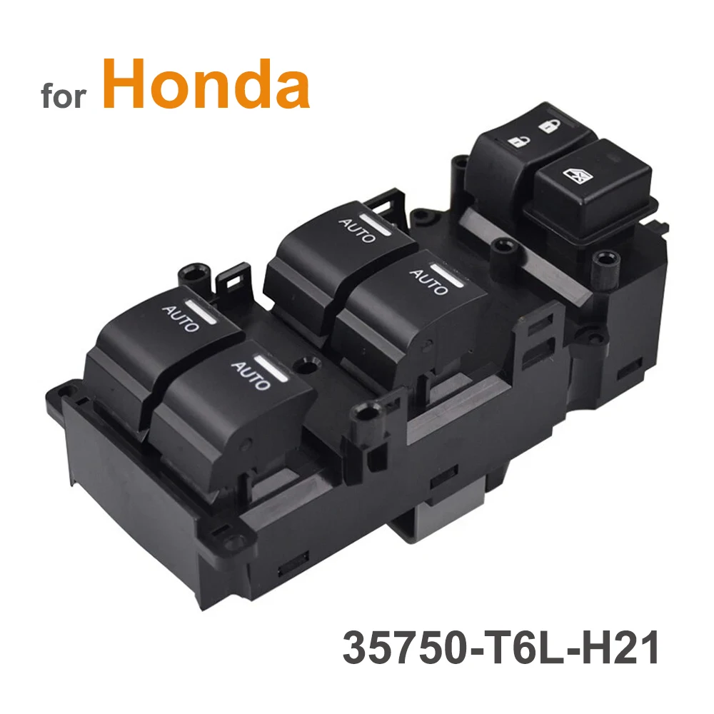 

Для Honda Spirior Accord Odyssey 2008-2019 автомобильный переключатель управления стеклоподъемником со стороны водителя 35750-T6L-H21