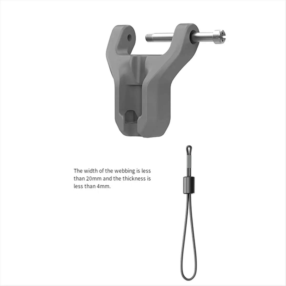 《Factory Direct》Maglink DIY Quick Magnetic Buckle Base with Lanyard for Width Shoulder Strap Wrist Strap Enhanced Secure Attachm