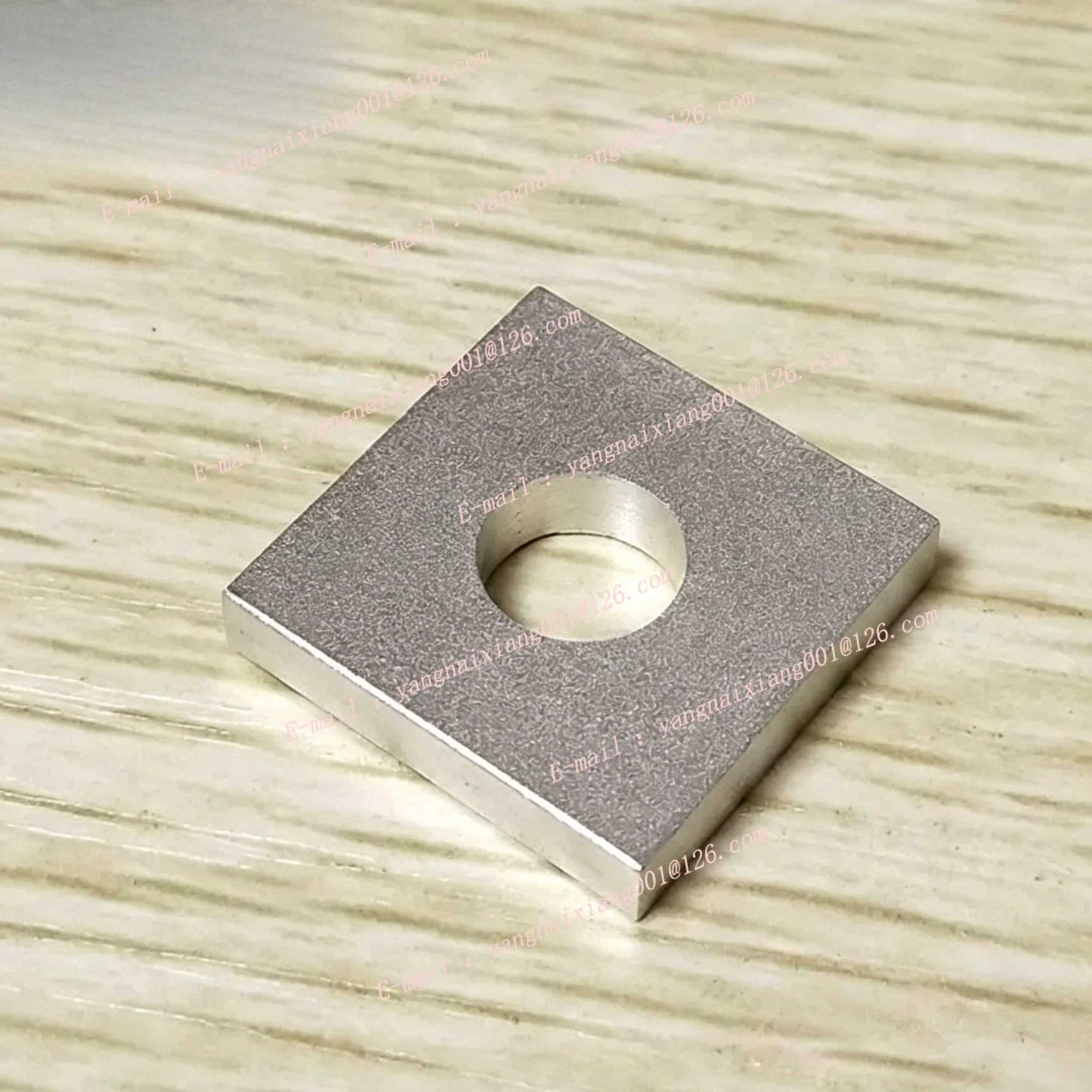 Wire EDM Sinker Electrode C12420B Lower Electrode 20×20×4T Sacrificial Electrode Block for Sodick