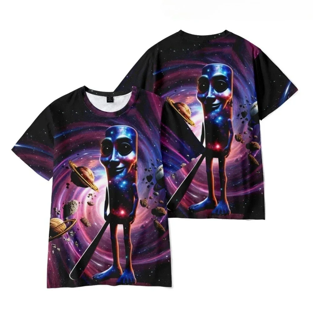 Rundhalsausschnitt, New AI Fashion TUNG SAHUR, sexy italienisches, ausgefallenes Cartoon-3D-Print-Herren-T-Shirt mit Schnelltrocknungsfunktion und atmungsaktivem Sport-T-Shirt-Familienset – Detail 11