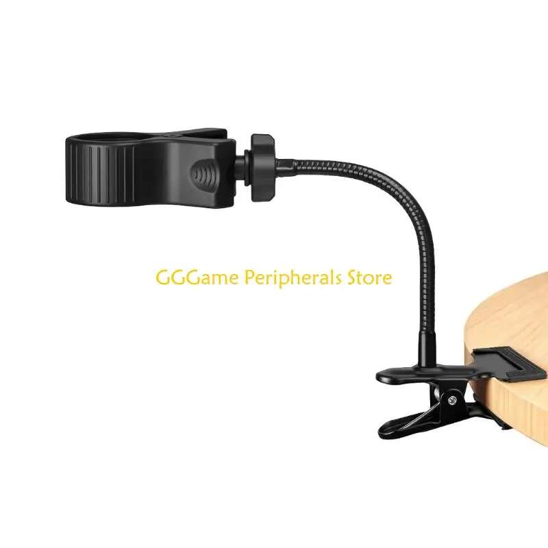 

U55B Adjustable Gooseneck Microphone Stand with Heavy Duty Clip for Desktop Mounting