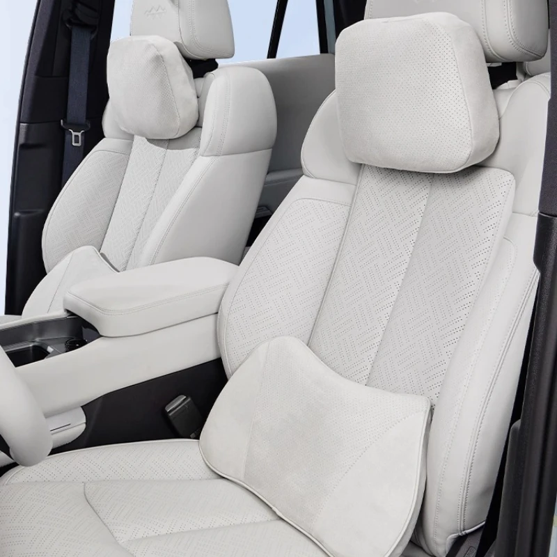 Car Headrest for BYD Equation Leopard Titanium 7 Lumbar Cushion Support Pillow Set Premium Interior Decoration Accessory