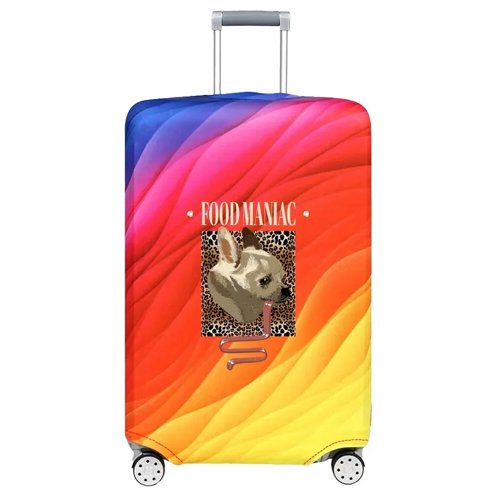 Luggage Cover Stretch Fabric Suitcase Protector Baggage Dust Case Cover Suitable for18-32 Inch Suitcase Case Leopard Series