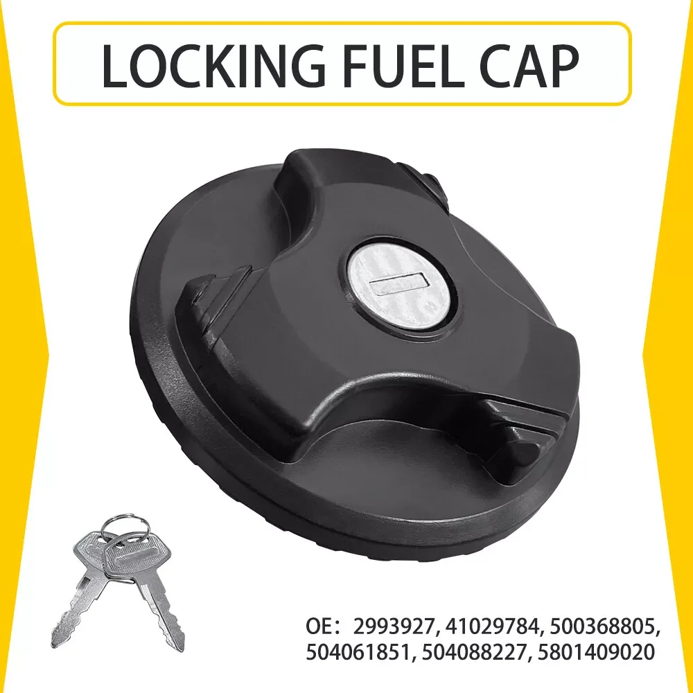 Für Fiat 500/500C 2007-2016 Kraftstoff Benzin Diesel Füllstoff Locking Tank Kappe Mit 2 Schlüssel Auto Ersatzteile zubehör