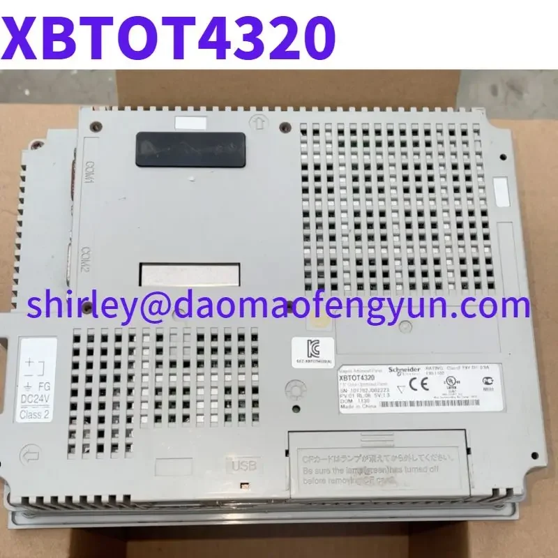 Pantalla táctil usada XBTOT4320 prueba OK envío rápido