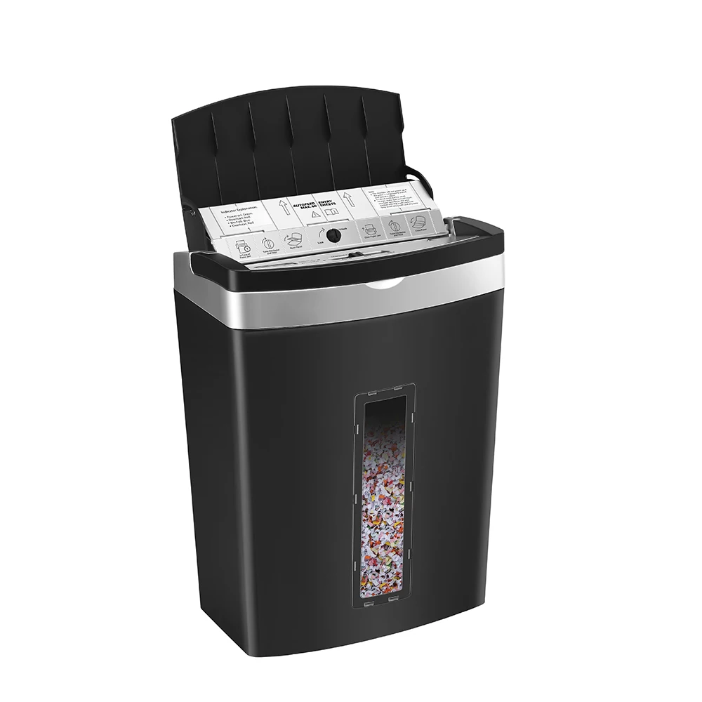 Commercial Paper and Disc Shredder Micro Cut 30l Machine Heavy    A4 60 Sheets Auto Feed Office Paper Shredder Machine