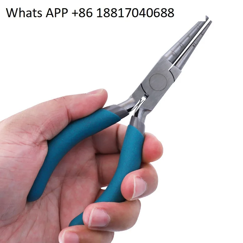 

6 inch double round double square winding pliers with graduated jewelry manual pliers multi-functional round nozzle pliers