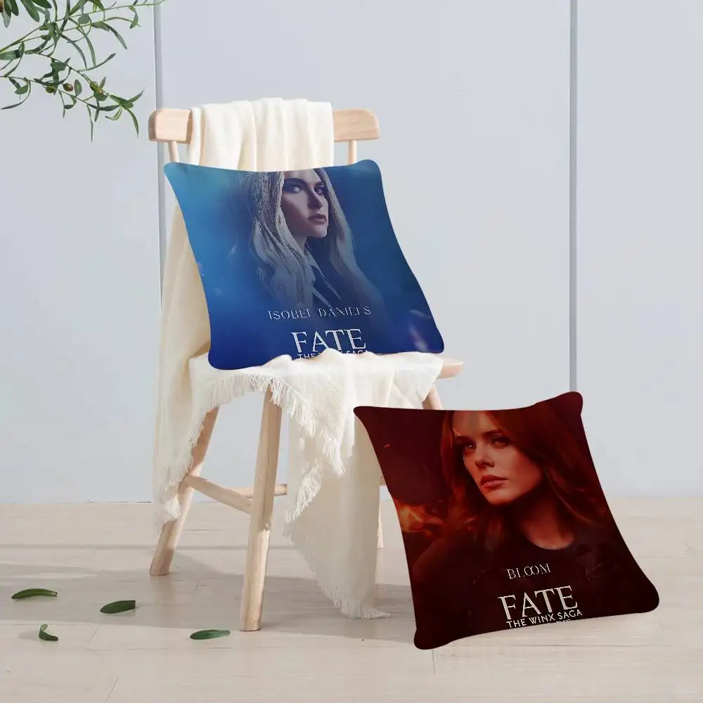 مصير Winx ساغا S-Season 1 المخدة تون هدية غطاء الوسادة غرفة نوم المنزل أريكة كرسي مقعد ديكور كيس وسادة