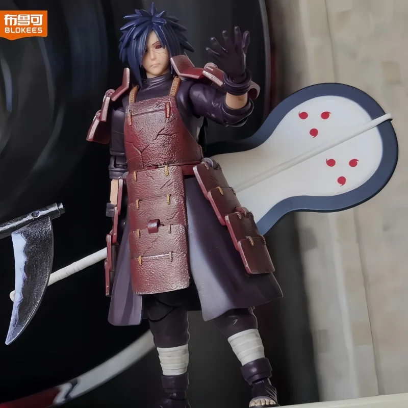 

New Blokees Original Naruto Uchiha Madara Action Figure Champion Class Assembly Model Kit Anime Toy Adult Collection Kids Gifts