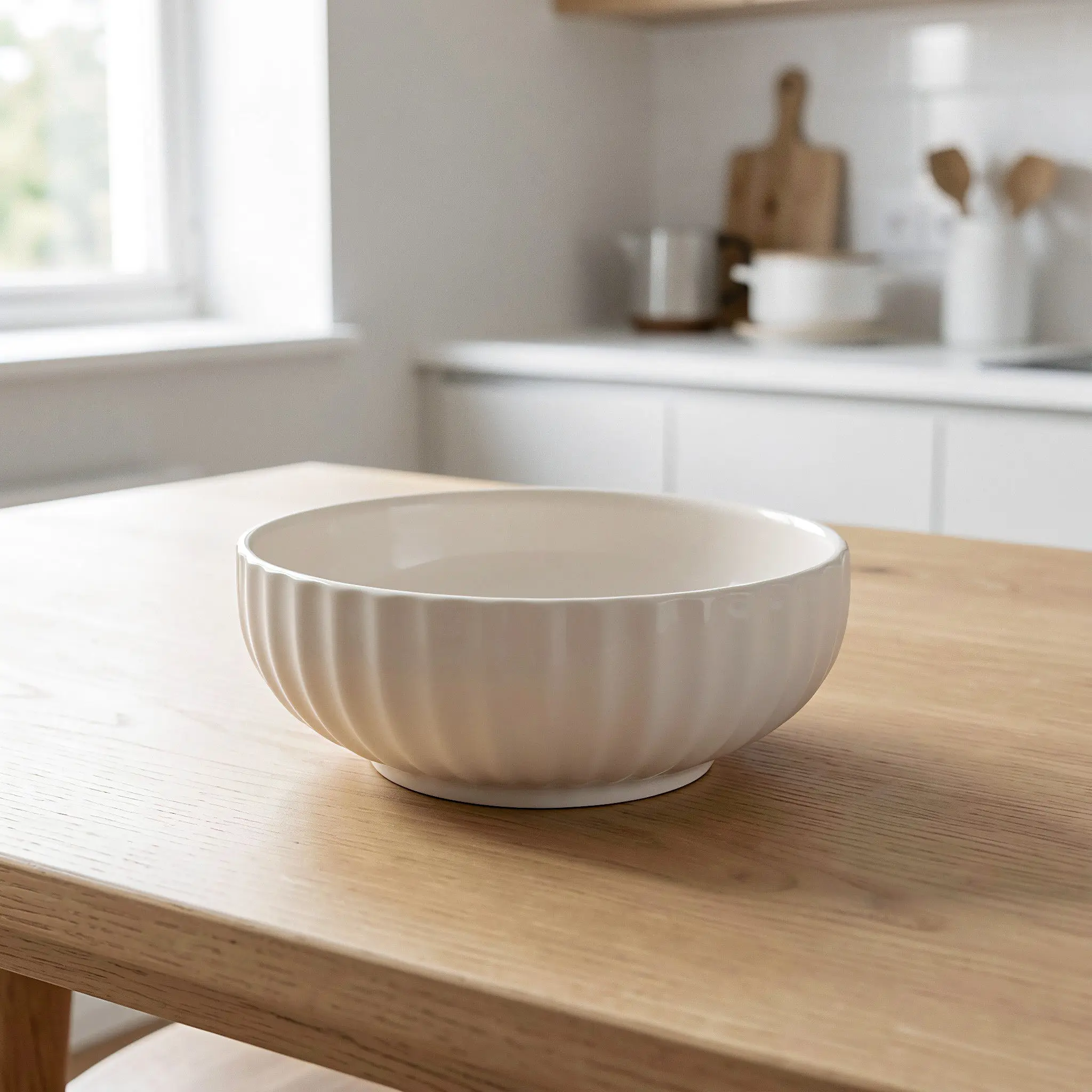 Ceramic Soup Bowl Pumpkin Shape Large 8 Inch Fall Kitchen Serving Bowl Decorative Autumn Serving Dishes Holiday Table