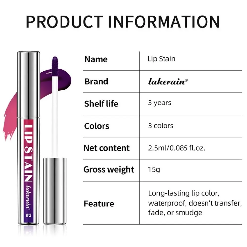 Rouge à lèvres antiadhésif, imperméable, longue durée, teinte, glaçure, Rose, tasse antiadhésive, pour femmes et filles, nouvelle collection