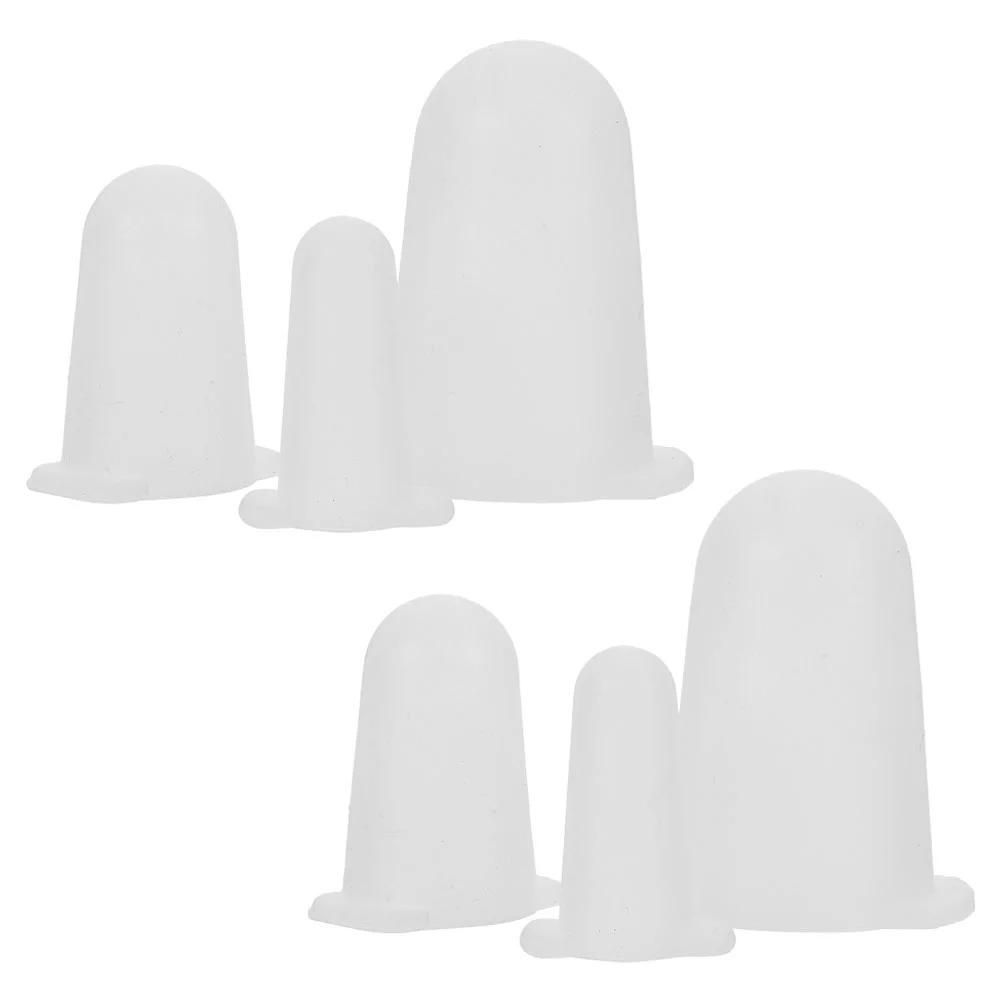 

6 Pcs Protective Cap for Piping Tips Covers Cake Nozzle Protectors Silica Gel Decorating