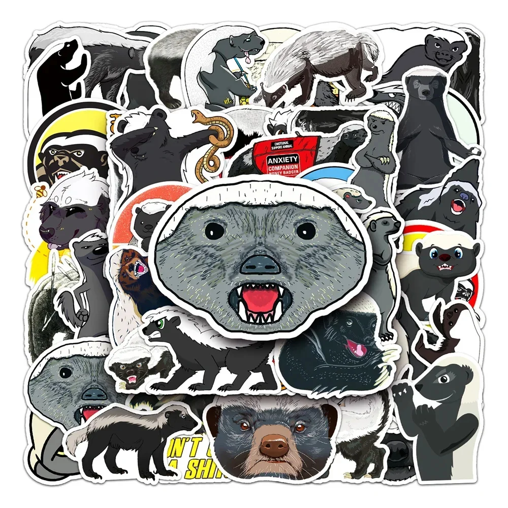 10/30/50PCS New Cartoon Beautiful Animal Graffiti Stickers Helmet Laptop Skateboard DIY Personalized Reward Waterproof Wholesale