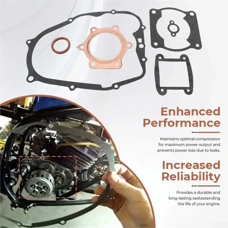 A03Z-Engine Top End Gasket Set For Blaster 200 YFS200 1988-2006 Motorcycle Accessories