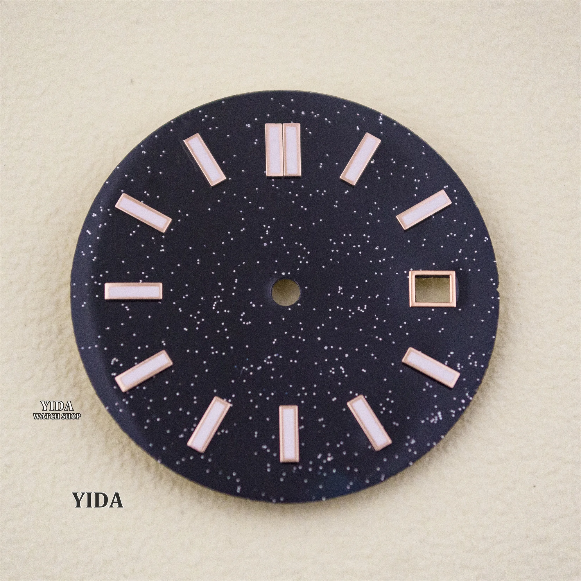 NH35 Watch Dial Shining Star-Shaped Dial Green Luminous 30.5mm Face for NH35 NH36 movement Watch Parts Repair Tools Accessories