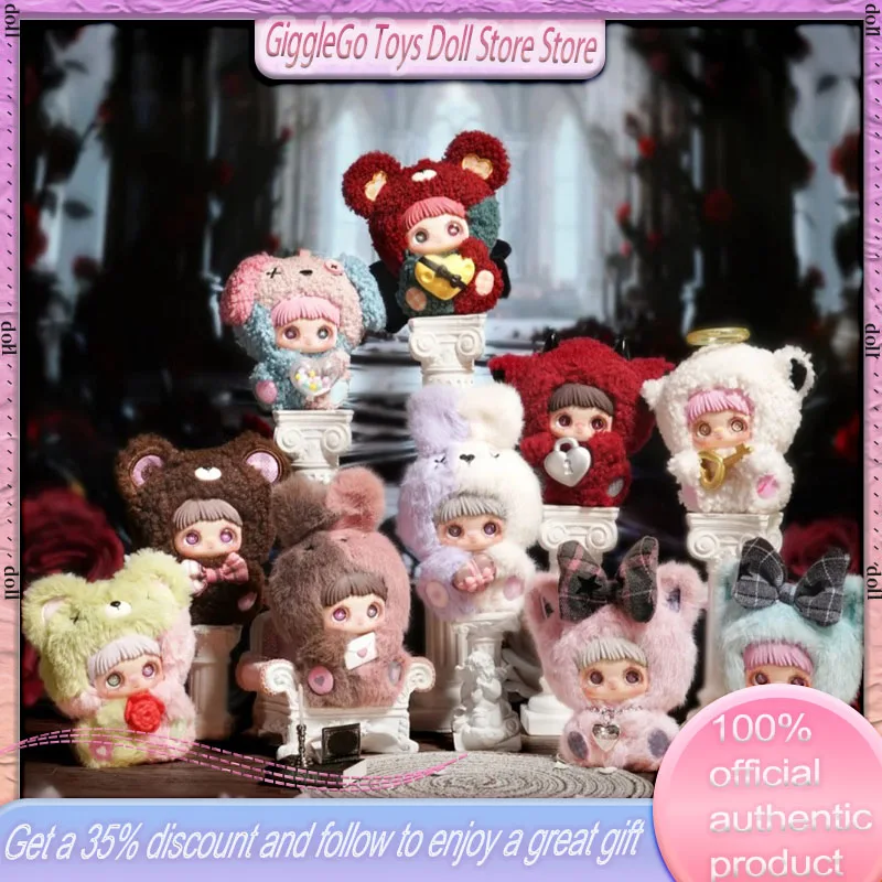 

Новая подлинная серия MayMei Endless Love, плюшевая серия, слепая коробка, модная игра, милая кукла, сумка, подвеска, брелок, подарок для девочки