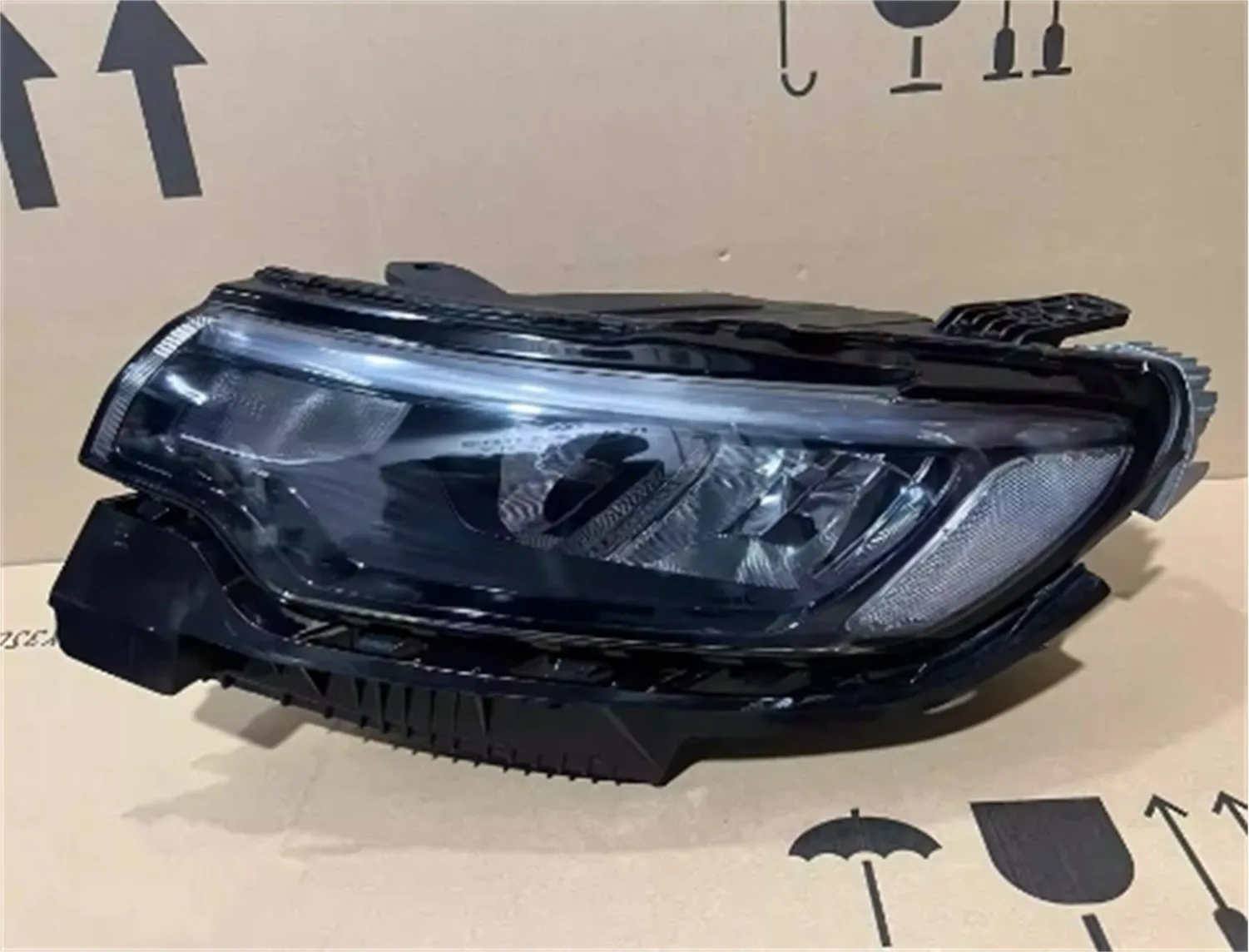 Front LED Headlight Headlamp for Jeep Compass Daytime running light High low beam turn signal