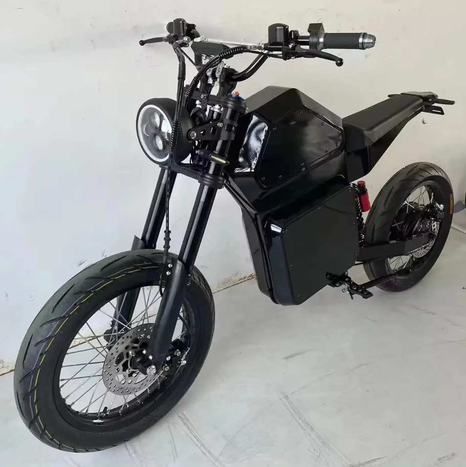 10000W 12000W 15000W 20000W 72V 75Ah Battery Hydraulic Damping Central Motor Electric Mountain Bike Stealth Bomber image 6