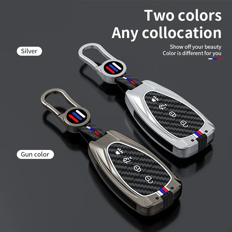 

Zinc Alloy Car Key Case Cover for Chevrolet Onix Equino Orlando Cruze Spark Sonic Camaro Volt Bolt Trax Malibu Blazer Traverse