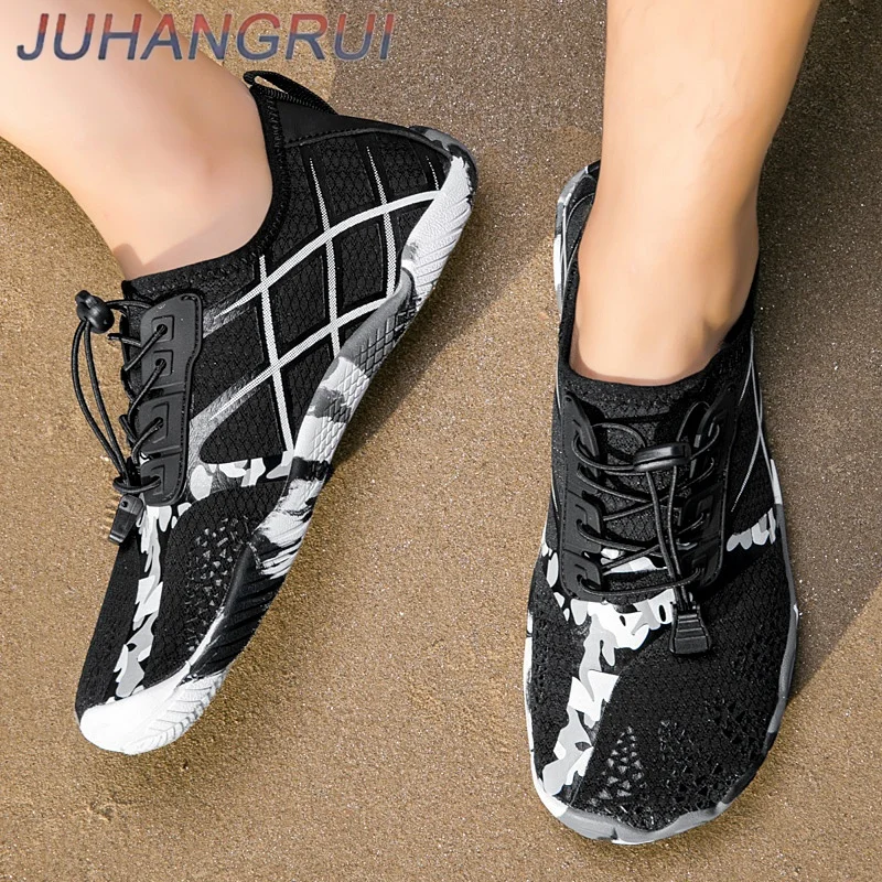 Men's Summer Aqua Shoes Multi functional Quick-Dry Non-Slip Hot Selling Water Shoes Outdoor Beach Breathable Swimming Shoes