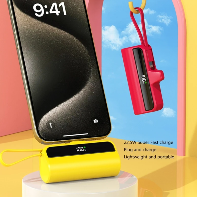 휴대용 용접 충전 케이스 TypeC 전원 은행 헤드 충전 솔루션 H7JF