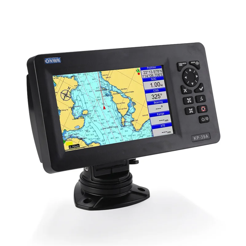 

KP-39A 7-дюймовый цветной ЖК GPS-Графический Плоттер с GPS-антенной и встроенным транспондером AIS класса B, комбинированный морской GPS-навигатор