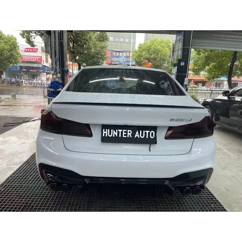 مجموعات هيكل كامل 5 سلسلة G30 G38 F90 قديم إلى جديد 2018 ترقية إلى 2021 M5 MT كشافات الضوء الخلفي الوفير الناشر الملحقات