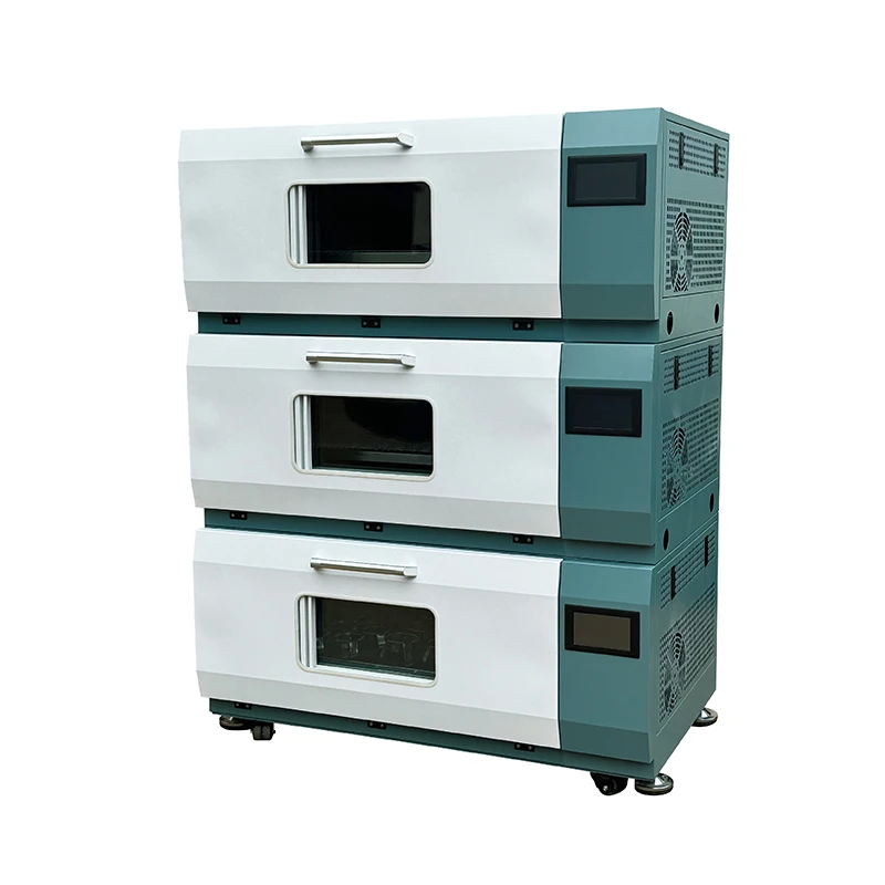 

Combined constant temperature oscillator, three-layer stacked rotary oscillation incubator in shaker laboratory