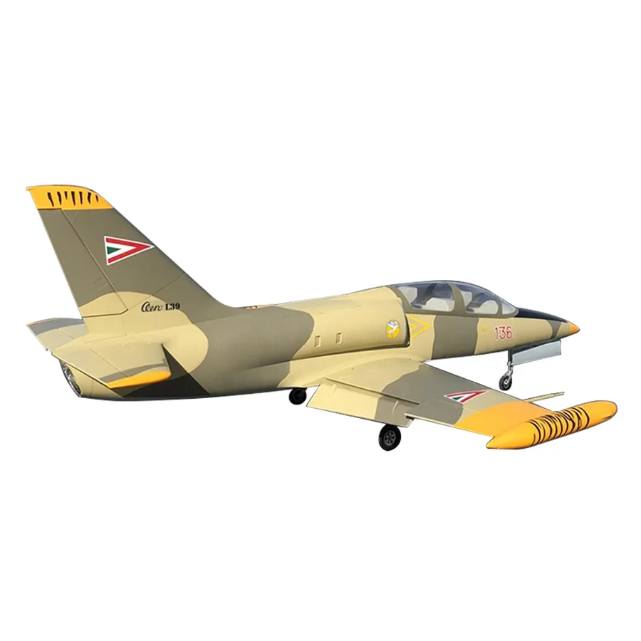 RC L-39 Foam Jet 6-8kg Turbine Plane 105mm EDF Wingspan 1450mm Fix Wing Aircraft Model Jet Model KIT ARF PNP