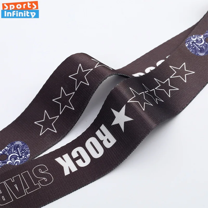 1pc Acoustic Guitar Strap Folk Wood Electric Guitar Bass Ukulele Shoulder Strap Personalized Print UK Strap Guitar Accessories