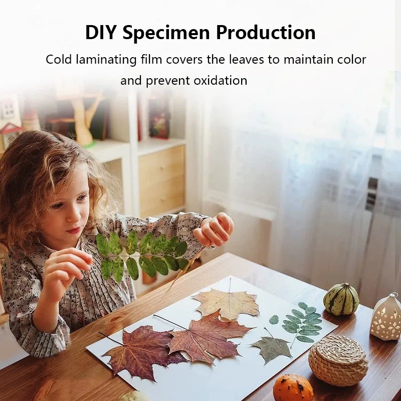 30 pcs Broken Glass Hologram Cold Lamination Film Sticker A4 Waterproof Card Photo Laminating Film Self-adhesive paper Sticker