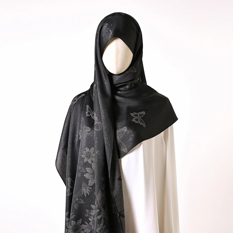 

Women's Bohemian Hijab Luxury Brand Soft Hijab Women's hijab Long Muslim square shawl Sun protection summer outing 2025 new