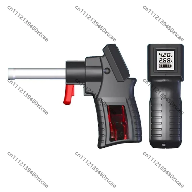 RC Gas Engine Igniter Stick with Digital Power Display Screen, Built-in Lithium Battery, Portable Ignition Power Supply