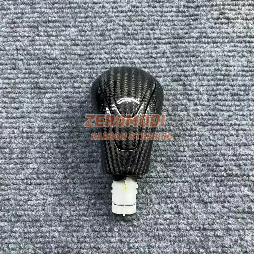 

Carbon Fiber Shift Knob Gear Handle Fit for Infiniti Q50 Q60 QX60 QX80 2017-2024 34910-9NF0B / 34910-9NF0A