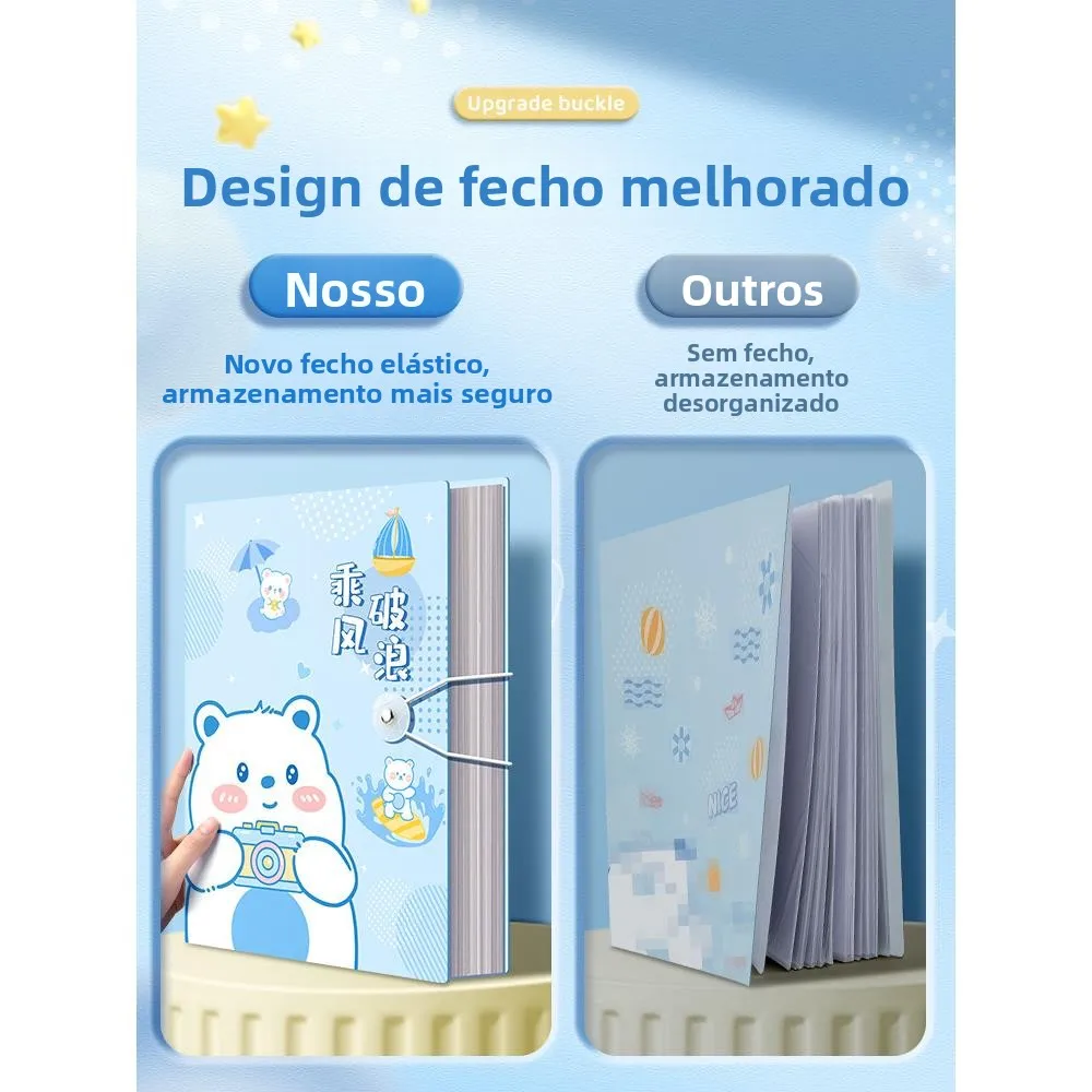 a4-thickened-file-folder-page-dividers-document-album-test-paper-storage-bag-certificate-collection-book-transparent-index-cards