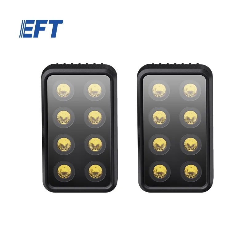 EFT 80W high brightness drone floodlight spotlight 30mm/2pcs for EFT Z30 Z50 agriculture drone sprayer nighttime flight helper