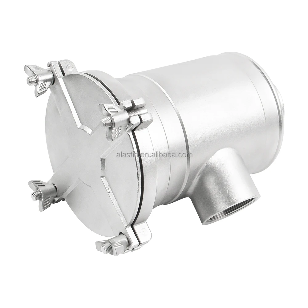 Precision Casting Seawater Strainer Marine Hardware Water Strainer for Boat Yacht Ship Hardware Accessories