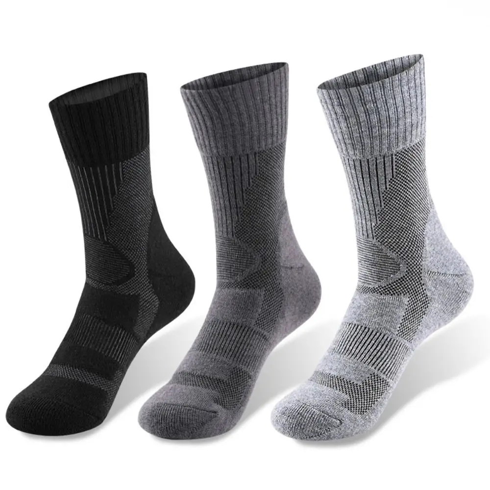 

Модные нечеткие носки из мериносовой шерсти, дышащие зимние теплые носки для альпинизма, утепленные термоноски для мужчин и женщин